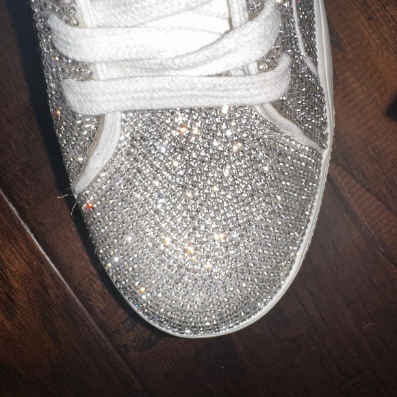 Rhinestone tennis by Jessica Simpson Gorgeous! Pictures don’t do them justice!! - Picture 4 of 4